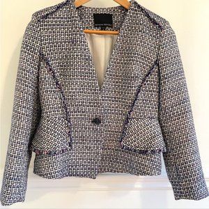 Banana Republic Multi Slub Tweed Petite Jacket